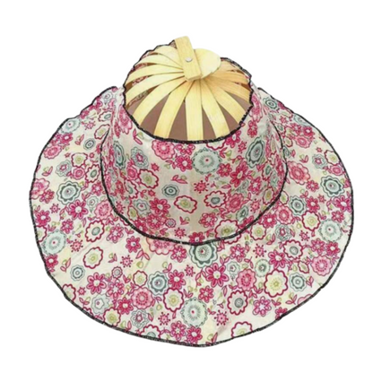 Abanico de mano x Sombrero para el Sol
